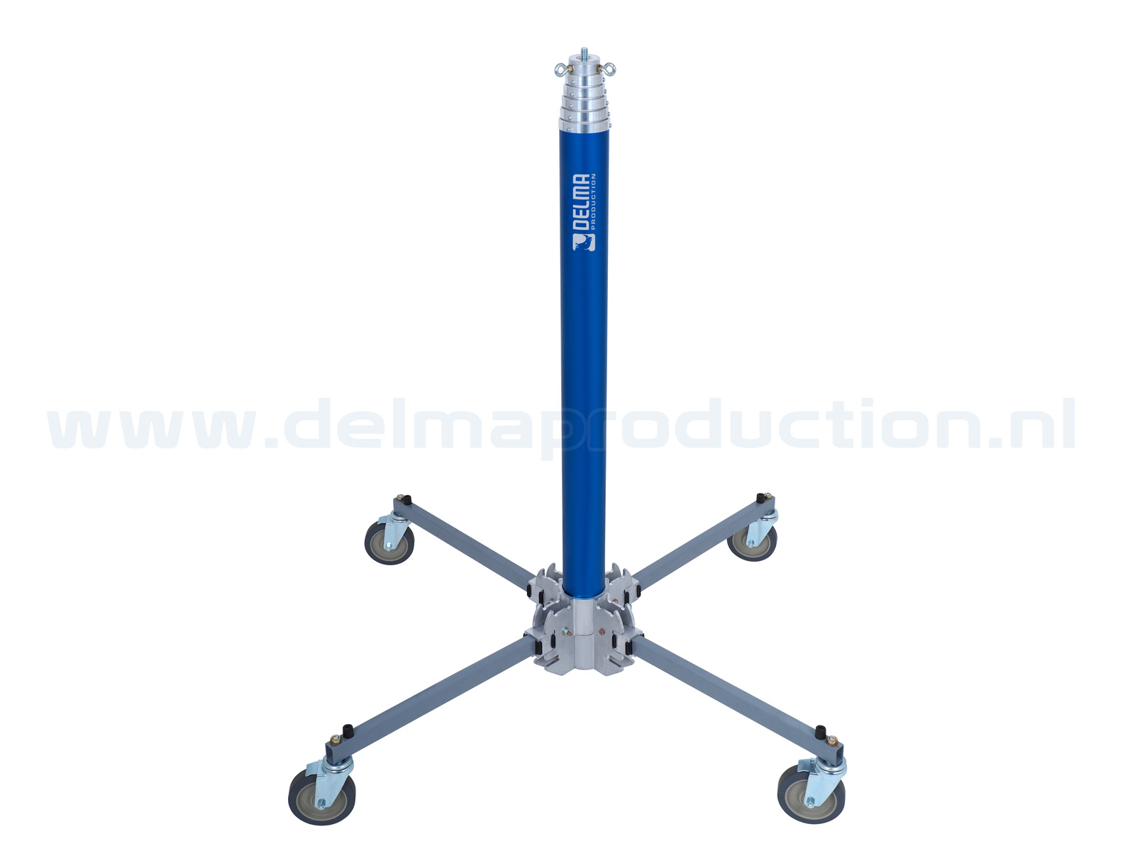 Platenlift pneumatisch 5,6 m met plateau + vertikaal (10)