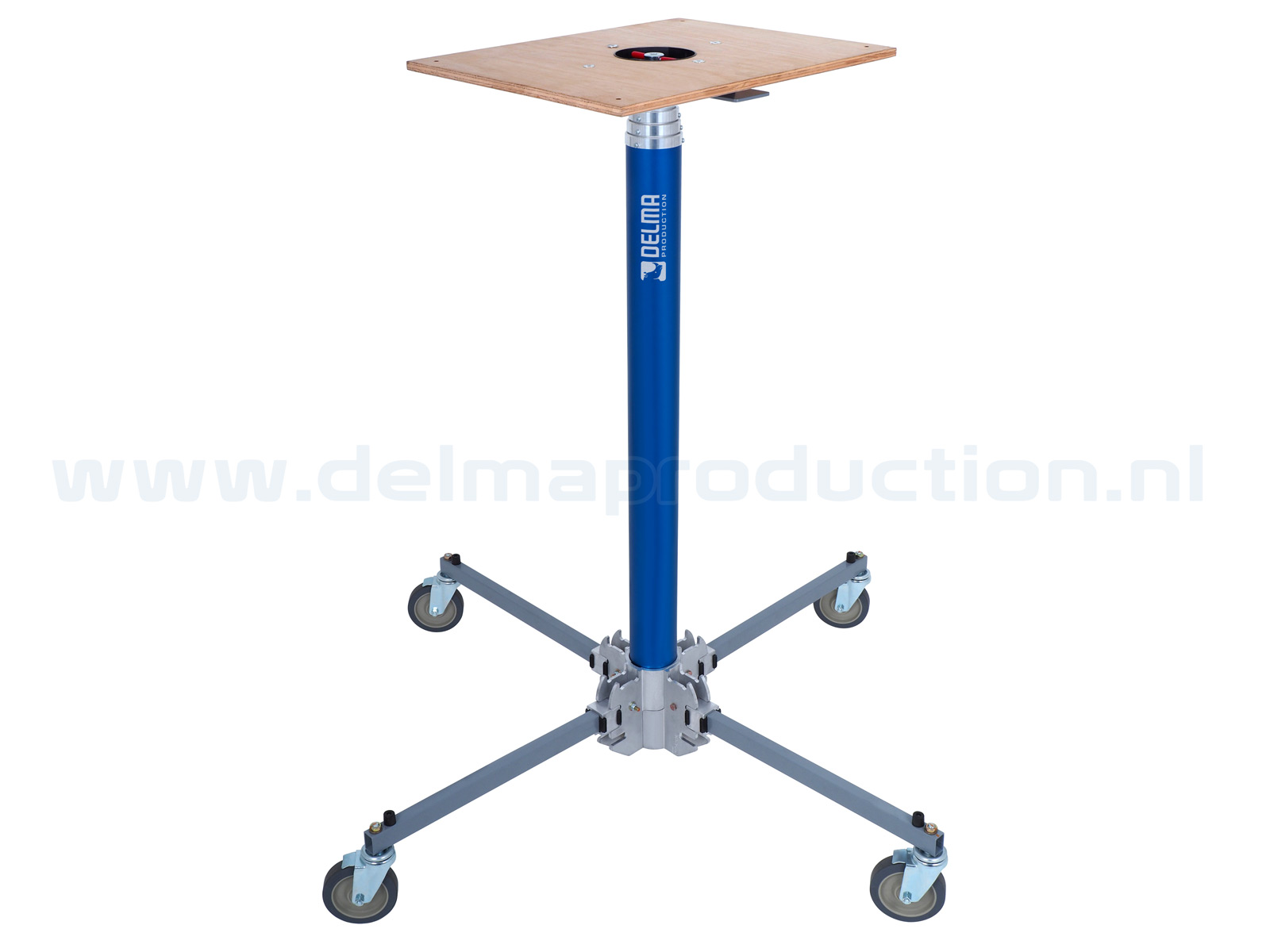 Platenlift pneumatisch 5,6 m met plateau + vertikaal (8)