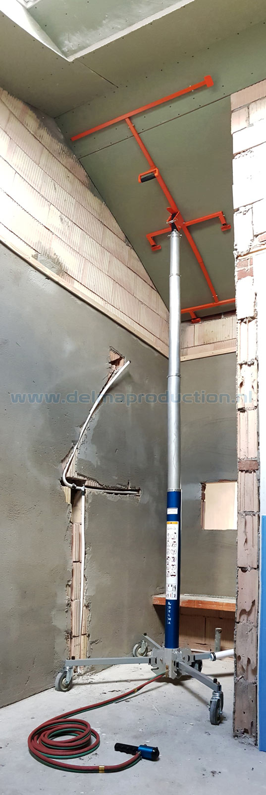 Drywall Panel Lift pneumatic 5.6 m (5)
